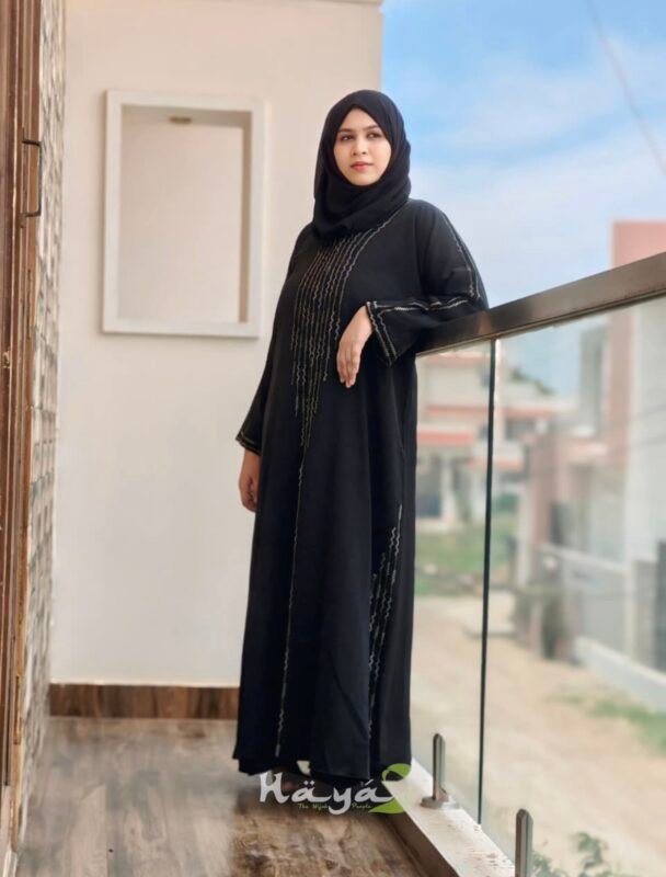 Onyx Black Burka