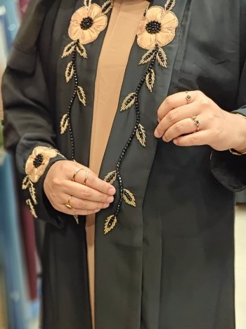 Korean nida coat abaya - Image 2