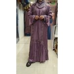 Organaza coat model with dmc stone abaya - Image 2