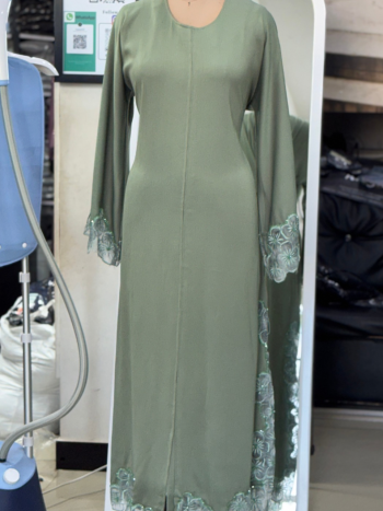 Zoom layes  work abaya - Image 3