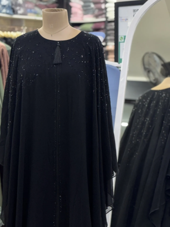 Ferrari chiffon stone kafthan abaya - Image 3