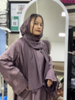 Zoo zoo fabric abaya - Image 3