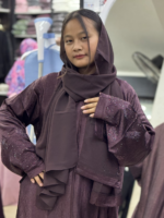 Zoo zoo fabric abaya - Image 2