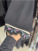 Premium nidha color sleeve work