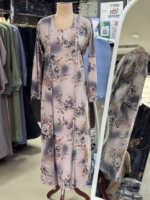 Korean printed abaya - Image 5