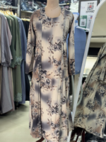 Korean printed abaya - Image 6