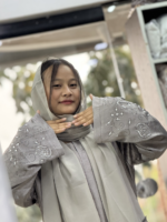 Zoo zoo stone work abaya - Image 7