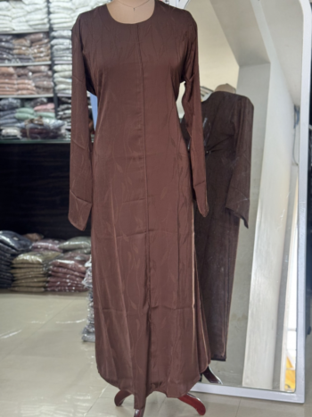 Zoom self printed abaya