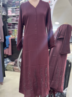 Tik tok stone with crystal abaya - Image 7