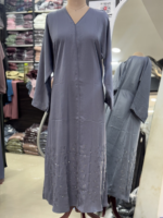 Tik tok stone with crystal abaya - Image 3
