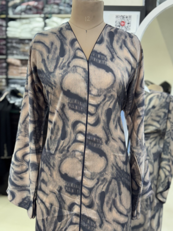 IMP tik tok printed abaya