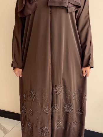 Korean nida floral with handwork - Image 2