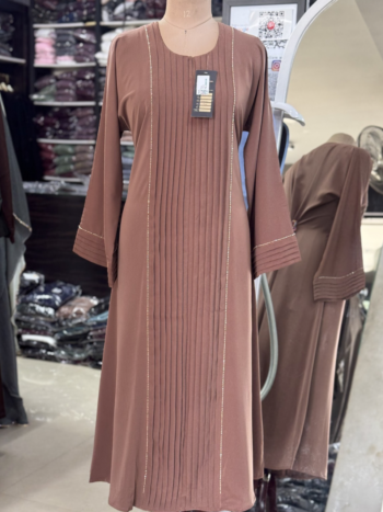 Kazaki pleated abaya