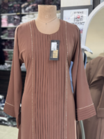 Kazaki pleated abaya - Image 2