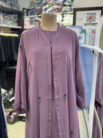 chiffon court abaya - Image 2
