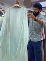 Organza chiffon kafthan - Image 5